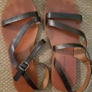 Lucky Brand Black leather Sandals